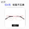 Rubber titanium polygonal glasses frame glasses frame for men and women with big face slimming glasses frame wholesale 88040