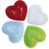 Innovative Irregular Bowl Ceramic Dibble Plate Peach Heart Dessert Baking Bowl Candy Color Love Bowl Household Snack Rice Bowl