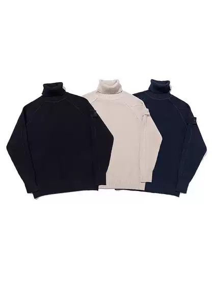 New Autumn and Winter Turtleneck Pullover Sweater Casual Warm Sweater
