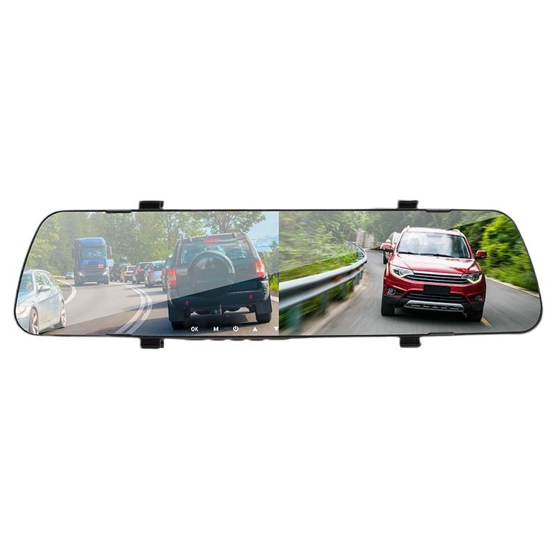 Super New Driving Recorder Hd Front and Rear Dual Lens 360-Degree Panoramic Rear Full-Screen Reversing Image Night Vision