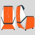 orange red