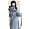 Maternity Wear Autumn and Winter Suit Maternity Wear Spring and Autumn Suit Fashionable New Loose Knitted Maternity Dress Two Pieces