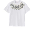 Feather short sleeves/white