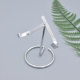 Crystal Ornaments Bracket Love Ore Crystal Cluster Ore Fossil Specimen Storage Display Bracket Stone Bracket