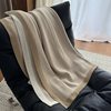 Air-conditioning Blanket Office First Class Airplane Blanket Car Nap Aviation German Sofa Blanket Cover Blanket Light Luxury Blanket
