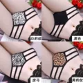 604 white leopard print black zebra yellow leopard print
