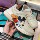 Повседневная обувь Gaoding G's Mickey Jingle Cat daddy shoes с 3D-принтом из мультфильма на толстой подошве, увеличивающая рост, для пар мужчин и женщин, Европа mini 1