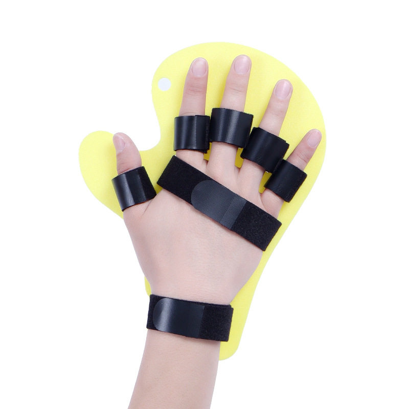 Manufacturer Wholesale Finger Splint Five-Finger Corrector Stroke Hemiplegia Hand Rehabilitation Training Fixator