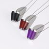 Factory Supply Stainless Steel Small Wine Cup with Chain Outdoor Portable Mini Wine Cup Cross-border Spirits Cup