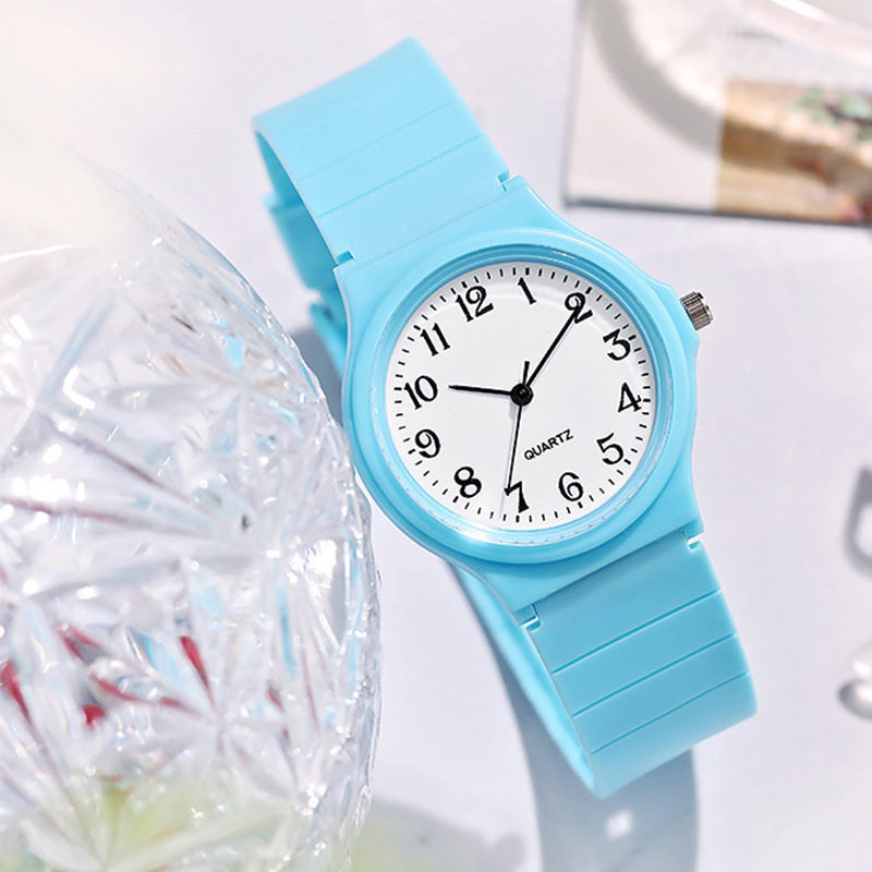 Children's Watch Electronic Watch Light Luxury Student Test Mute Watch High Beauty Korean Style Primary and Secondary School Students' Watch