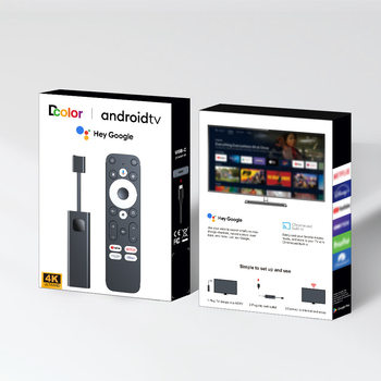 Foreign Trade Cross-Border Player Source Factory 905Y4 Android Box Dcolor Gd1 Google Certified Set-Top Box
