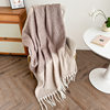 2025 simple Nordic style new tassel blanket retro woven blanket bed end blanket bed sofa towel blanket wholesale