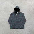 Green checkered jacket