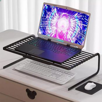 Computer Stand Cooling Rack Bracket Heightening Rack Accessories Desk Wireless Portable Multi-Functional Table Storage Rack