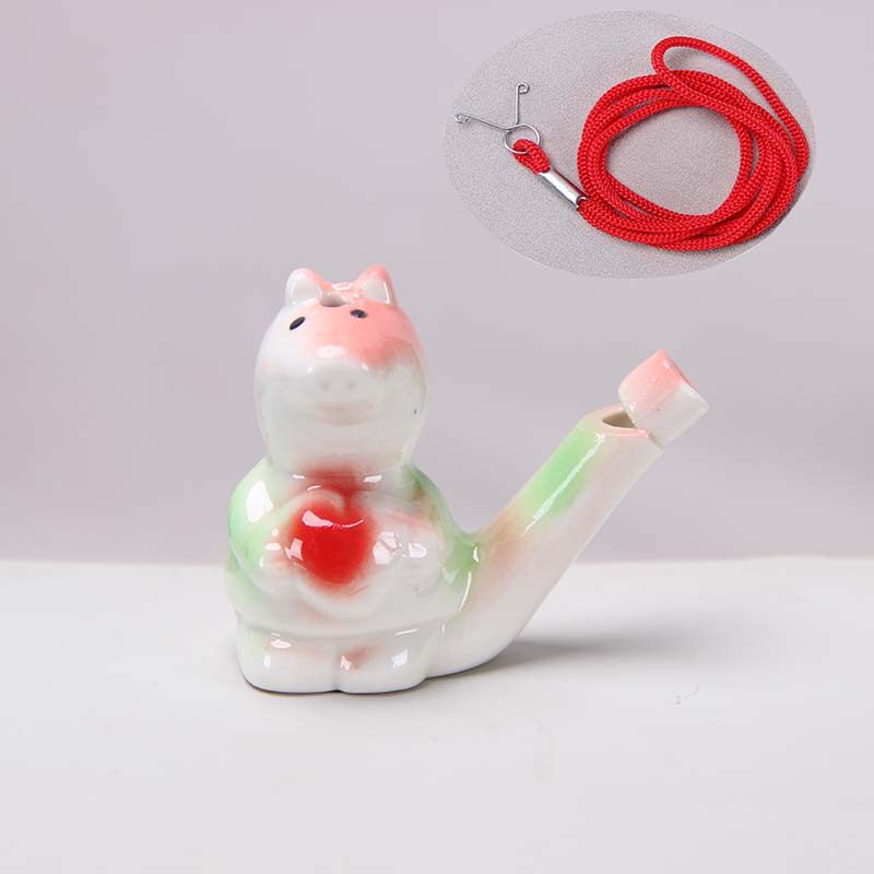 陶瓷工艺品12557水鸟口哨 儿童音乐陶笛 旅游景区热销工艺品哨子
