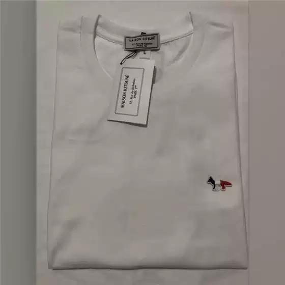 Cross-border fashion brand 19ss spring and summer MK three-color small fox leisure fashion men's and women's short-sleeved T-shirt cotton couples