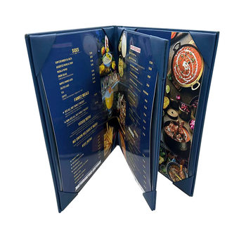 Wholesale Menu Loose-Leaf Book Leather-Covered Menu Menu Holder Restaurant Pu Drink List Production Hotel Price List Shell