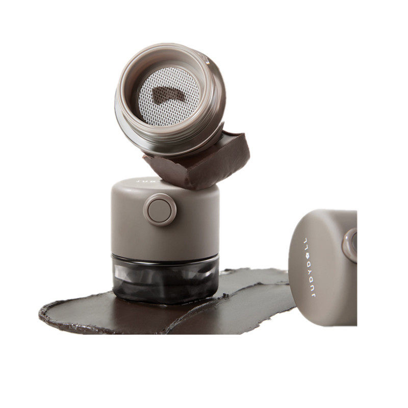 Judydoll Orange Blossom Cushion Eyeliner Smooth and Smooth-Flowing Brown Eyeliner with Built-In Blade Brush for Beginners and Novices