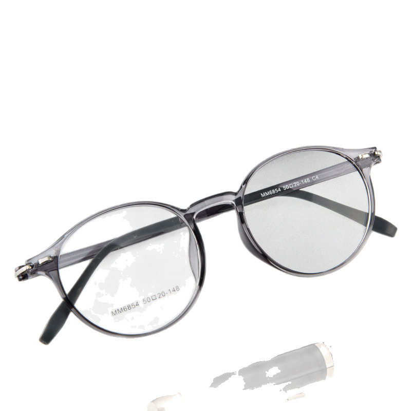 6854 Ultra-Light Tr90 Glasses Frame Men Wholesale Screwless Retro Myopia Glasses Frame Square Danyang Glasses
