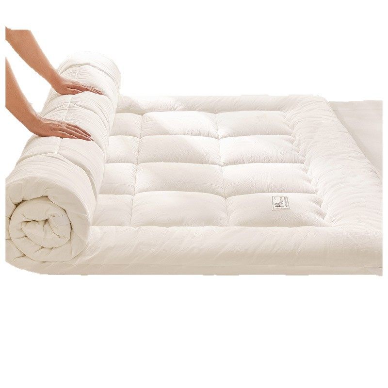 Xinjiang Cotton Mattress 100% Cotton Mattress Inside and Outside Tatami Mat Dormitory Student Single Pure Cotton Mattress
