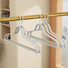 Thickened lightweight aluminum hook hanger new light luxury plastic seamless non-slip clothing store wardrobe student drying rack