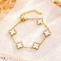 7739 four-leaf clover bracelet baibei