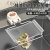 Kitchen Sink Filter, Sink Residue and Garbage Leakage Net, Sink Stainless Steel Suction Cup Drain Rack Cross-Border