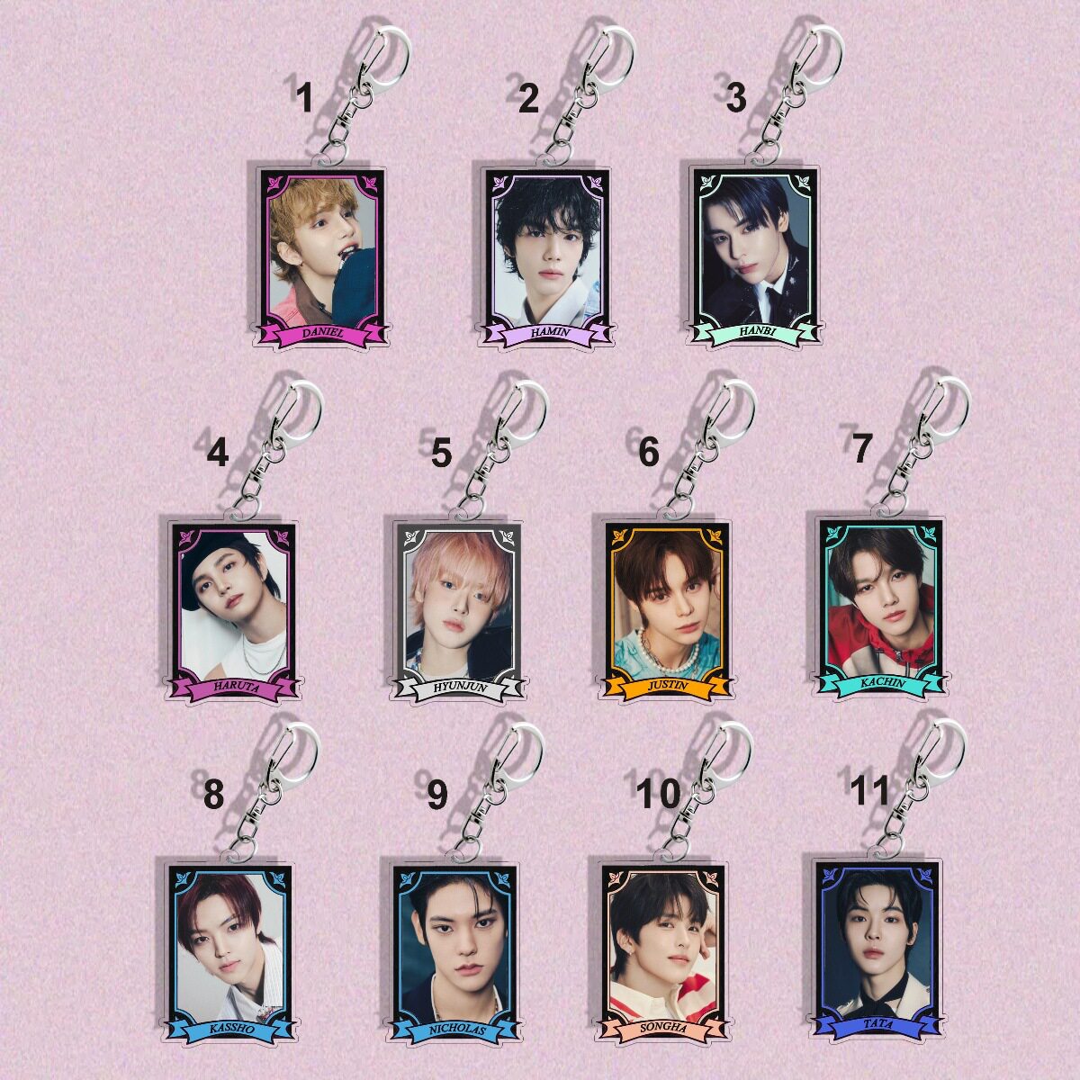 11個のフルセット