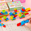Children's creative eraser can be combined building blocks eraser primary school student pencil eraser kindergarten fun assembly eraser
