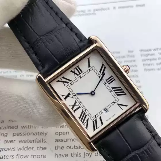 Foreign Trade wish Asia and Son Aliexpress Popular Kajia Square 2-pin Quartz Belt Watch Manufacturer Drop Shipping
