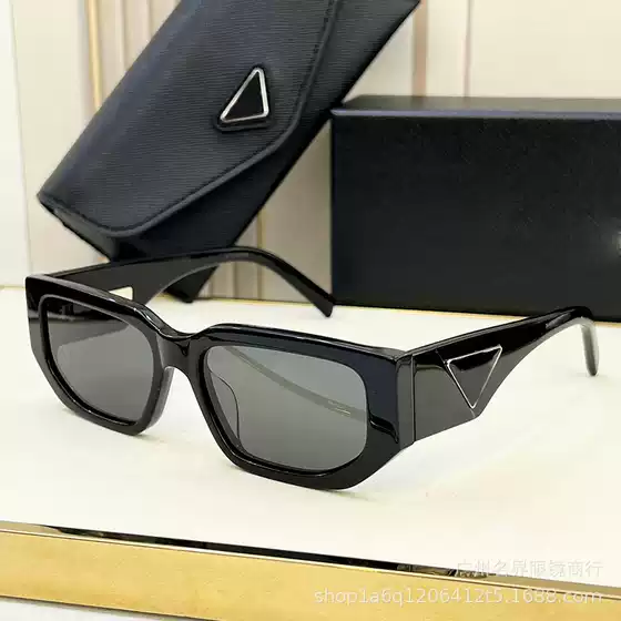 Pujia sunglasses men's and women's European and American fashion sunglasses retro UV400 protection anti ultraviolet acetate 09zs