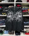 Black tapout (short zipper)