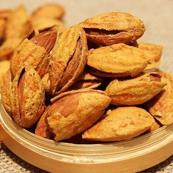 Thin-Shelled Almond with Creamy Flavor, 250g Bag, Paper-Skinned, Easy-To-Peel, Large Kernels, Almond Nuts, Snack