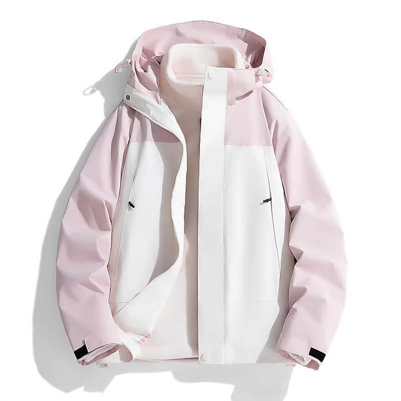 Áo Khoác Nữ Chống Nước Đồ Đôi Hàng Mùa Xuân Thu Đông