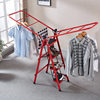 Folding drying rack artifact ladder drying rack integration three four five pedal gift new ladder drying rack function