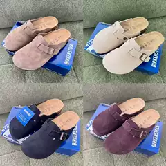 Boston Comfortable Slip-On Closed-Toe Birkenstock Shoes for Men and Women