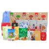 Wholesale transparent self-supporting self-sealing bag plastic sealed bag aluminum foil vacuum bag Kraft paper eight edge sealing packaging bag printing