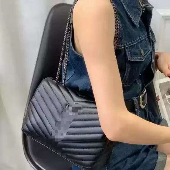 Shengluo Family Genuine Leather Envelope Bag Women's Summer 2024 New High-end Texture All-match Chain Bag Single Shoulder Crossbody Bag