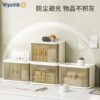 Internet Celebrity Storage Desktop Storage Box Office Mask Paper Towel Medicine Sorting Artifact Drawer Door Integrated Folding
