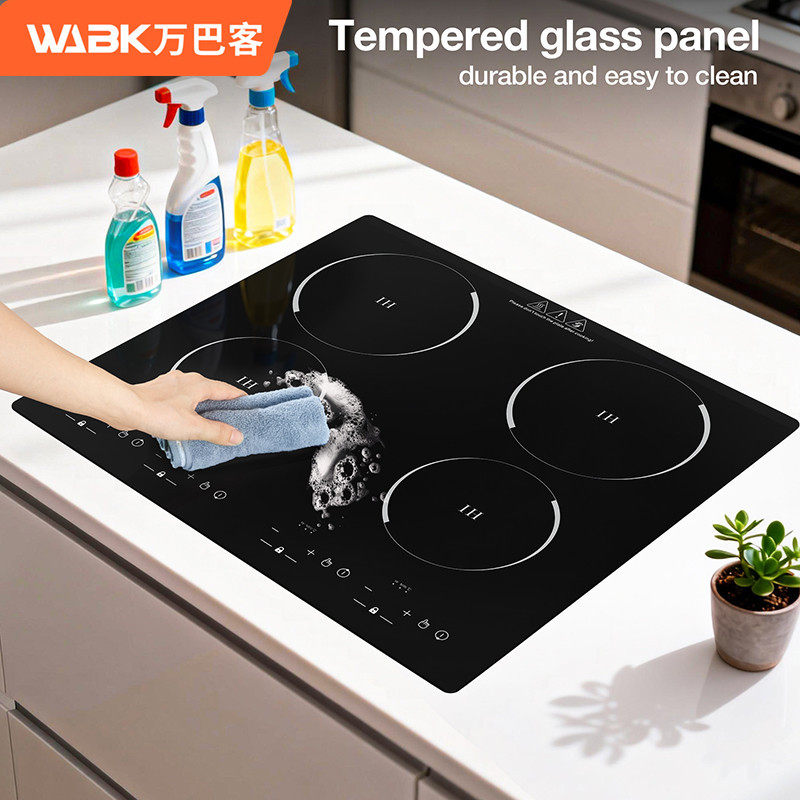 WABK four-burner four-burner induction cooker American standard Australian standard cross-border European standard kitchen appliances embedded home appliance hot stove Australian standard