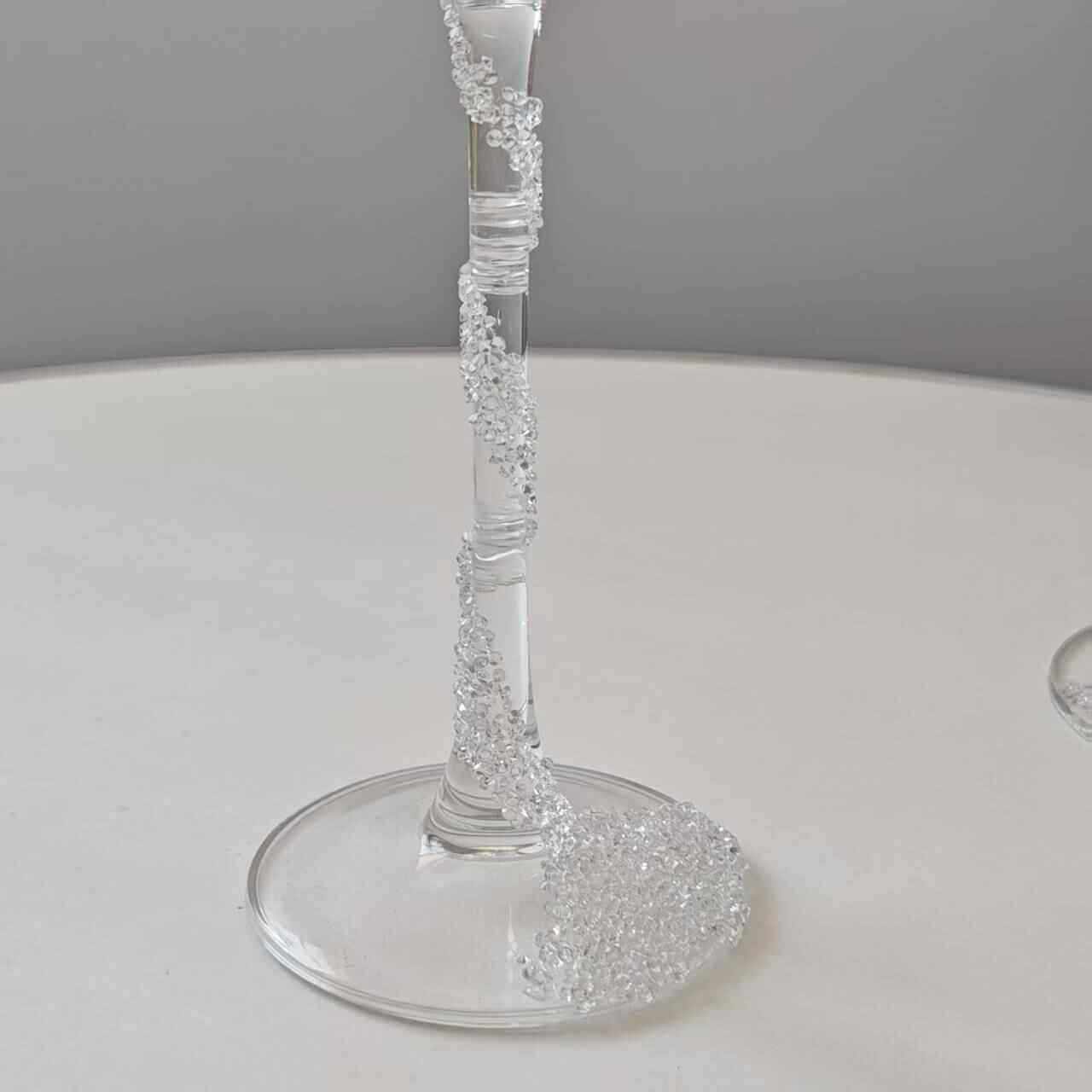 Handmade Diamond-Studded Blingbling Champagne Glass Sparkling Wine Glass Wedding Pair Toast Glasses High-Value