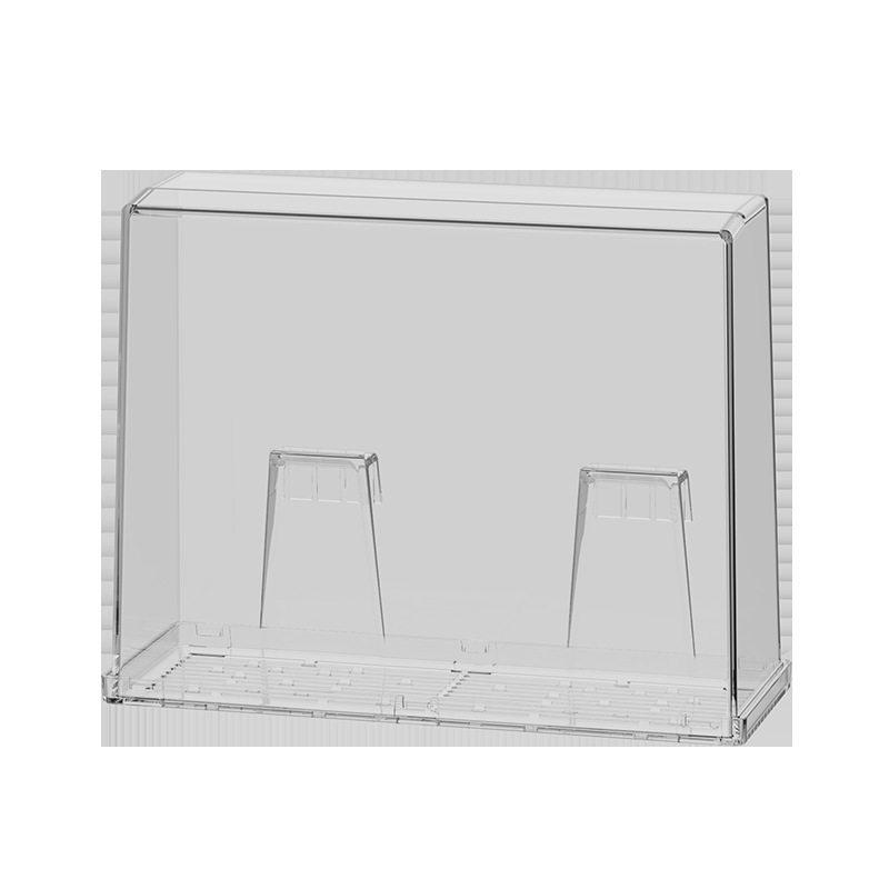 Fish Tank Filtration and Oxygen Production Integrated Household Ecological Aquarium Desktop Small Fish Tank as Transparent Landscaping Stream Tank