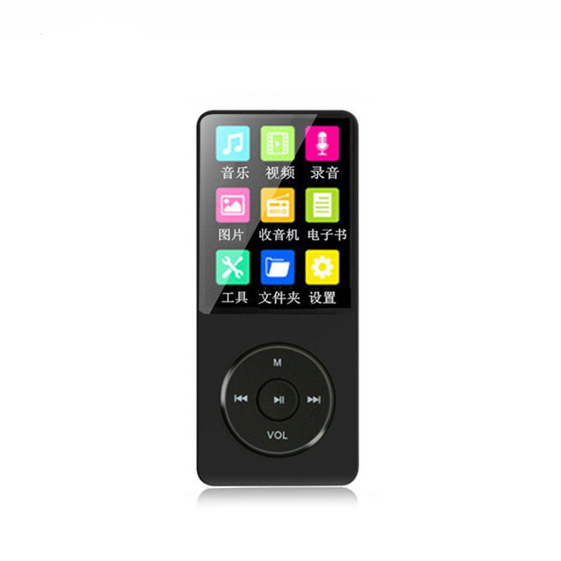 Student Version Mp3 Player Walkman Mp4 Music English Small Mp5 Card Type Compact Portable External Speaker