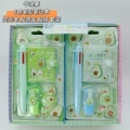 Avocado 6-Color Pen Notebook Set