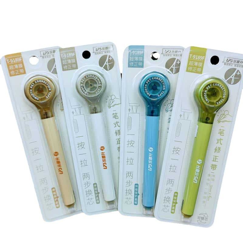 Lepusheng Pen Student Correction Tape Replacement Core Creative Cute Mini Correction Tape Colorful Correction Tape Wholesale