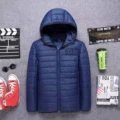 Navy blue + black label e