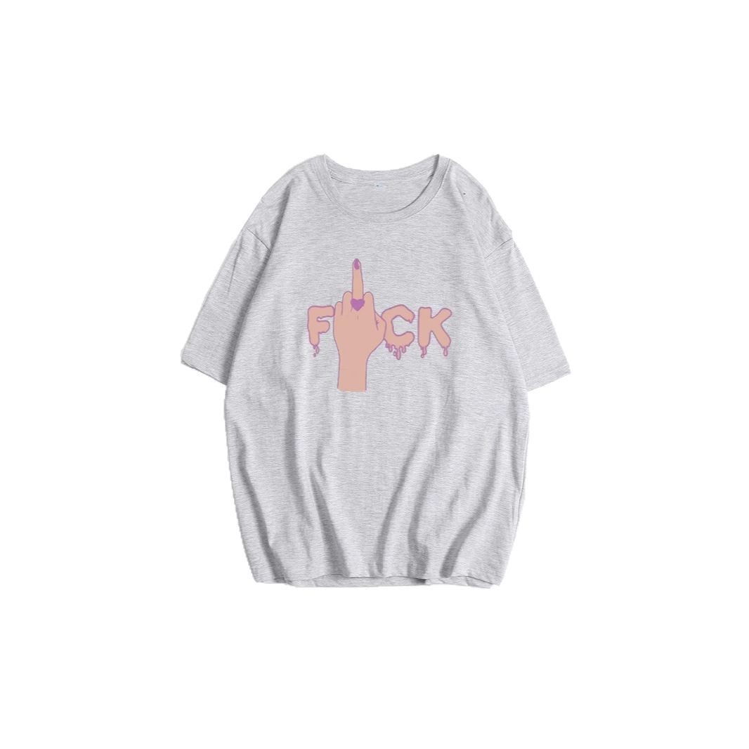 Womens Summer Graphic T Shirt Loose Fit Round Neck Short Sleeve 100 Cotton Casual Everyday Wear Wholesale
