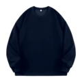 Navy blue round neck sweatshirt (silver label)