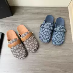 Baotou Half Slippers for Women's Outer Wear 2025 Autumn and Summer New Style Lazy Muller Flats Shoes Half Slippers Two Wear