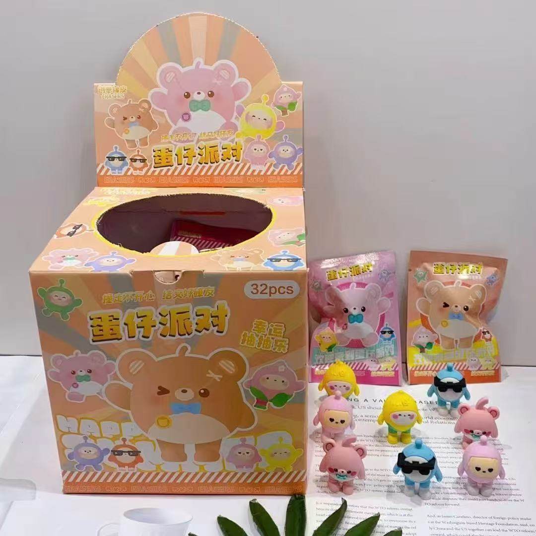 Capibala Surprise Blind Bag Eraser Student Cute Capybara Shape Rubber Children's Learning Stationery Prize
